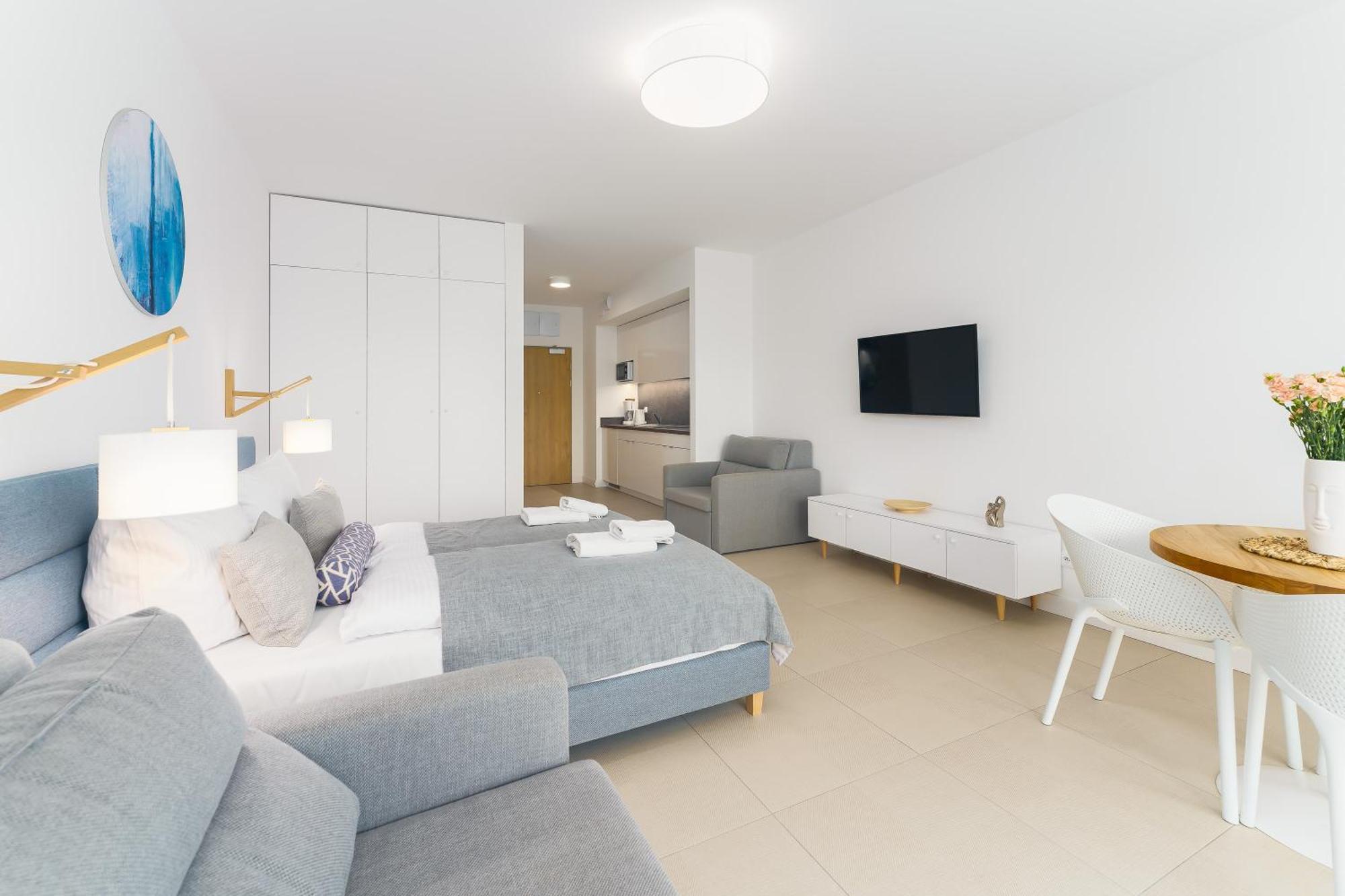 Aquamarina Prima Deluxe Studios With Sea View By Noclegi Renters Miedzyzdroje Εξωτερικό φωτογραφία
