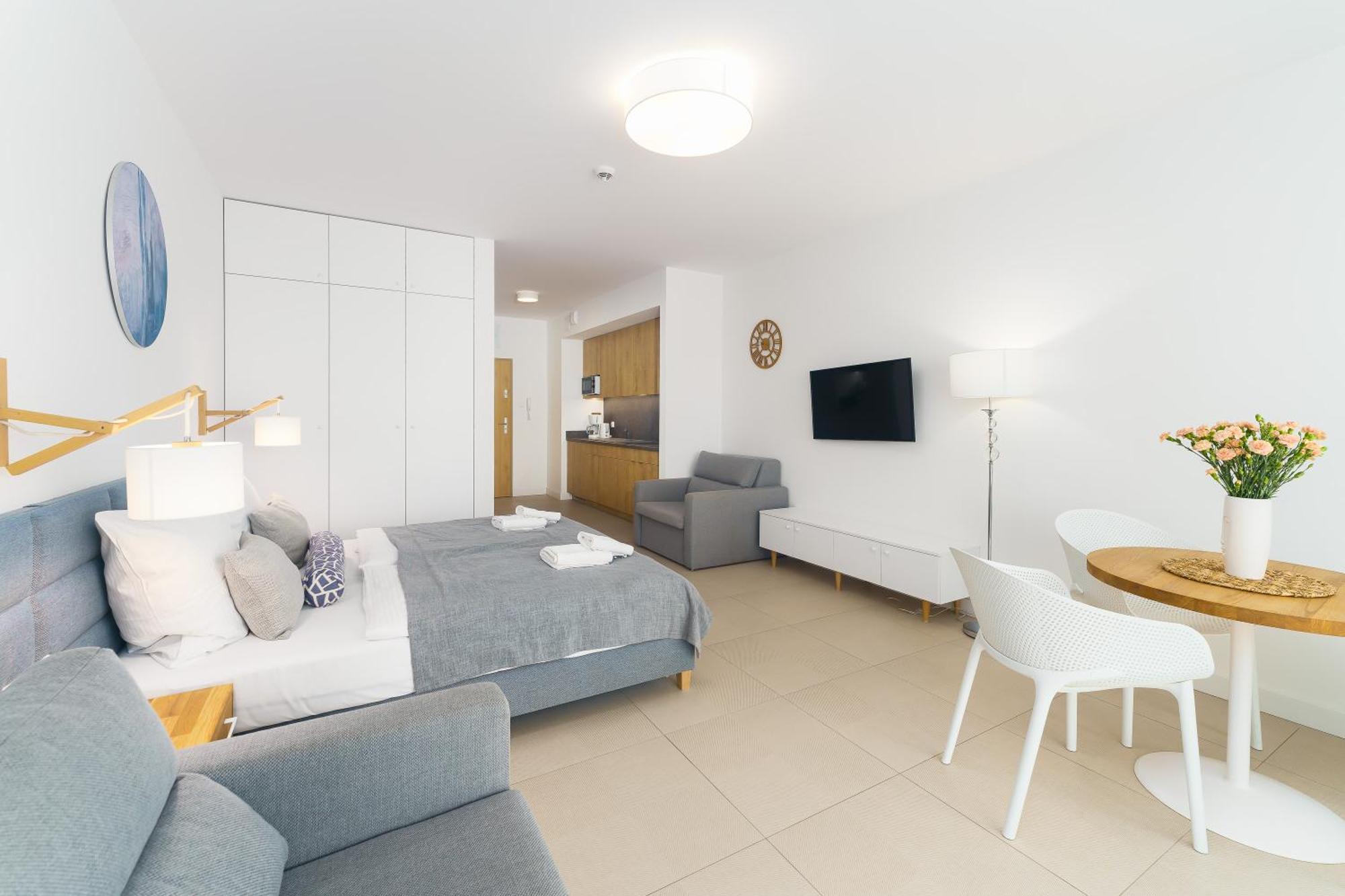 Aquamarina Prima Deluxe Studios With Sea View By Noclegi Renters Miedzyzdroje Εξωτερικό φωτογραφία